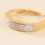 Bague Serafina Or Jaune Diamant - Parures de mariage Femme | Marc Orian