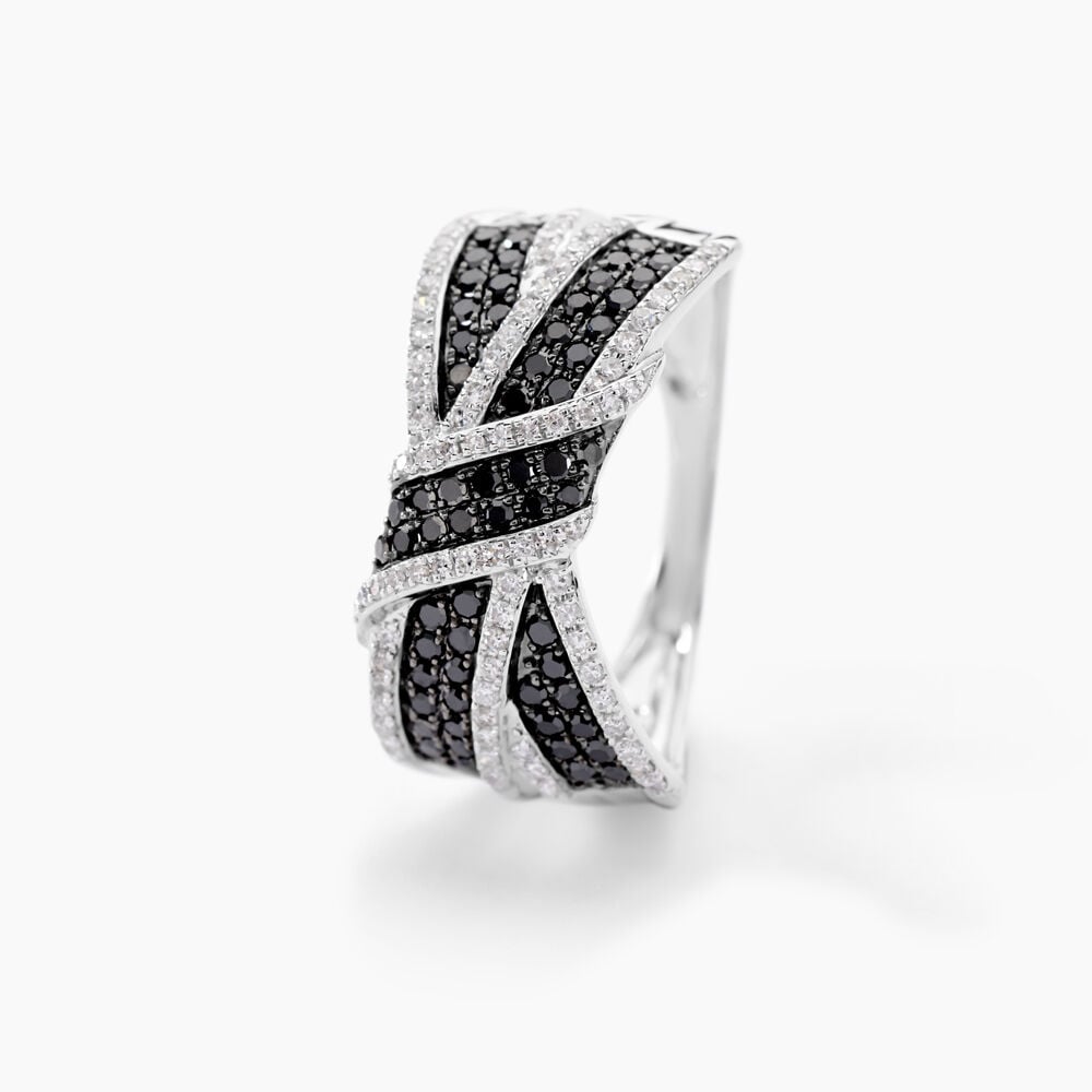 Bague Agnes Or Blanc Diamant - Bagues pierres pr&eacute;cieuses Femme | Marc Orian