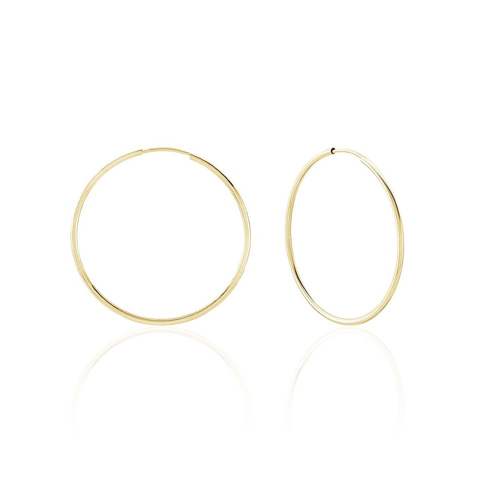 Créoles Dominae Or Jaune - Créoles Femme | Marc Orian