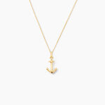 Pendentif Edouarda Ancre Or Jaune - Pendentifs Femme | Marc Orian