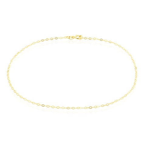 Cha&icirc;ne De Cheville Maille For&ccedil;at Or Jaune - Chaines de cheville Femme | Marc Orian