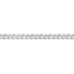 Cha&icirc;ne Imad Maille Gourmette Or Blanc - Chaines Famille | Marc Orian