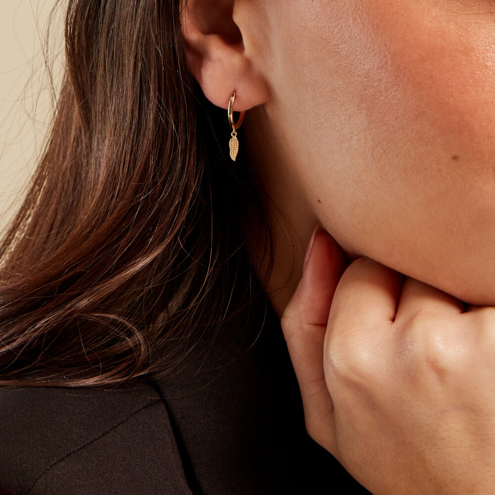 Créole Unitaire Caitrìona Or Jaune - Piercings d'oreilles Famille | Marc Orian