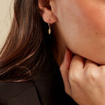 Cr&eacute;ole Unitaire Caitr&igrave;ona Or Jaune - Boucles d'oreilles pampille Famille | Marc Orian