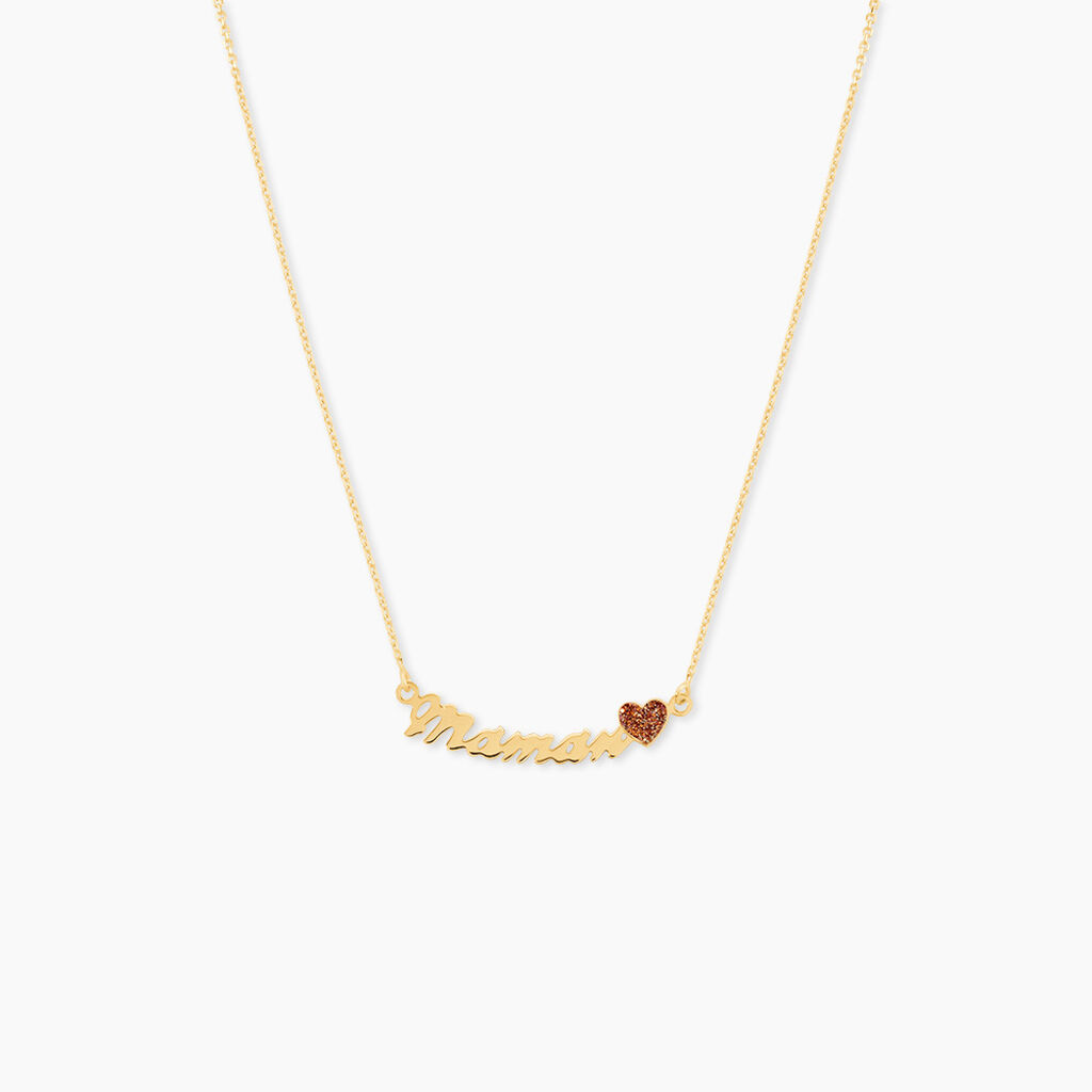 Collier Jenna Or Jaune - Colliers maman Femme | Marc Orian