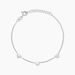 Bracelet Cœur D'amour Argent Blanc - Bracelets fantaisie Femme | Marc Orian