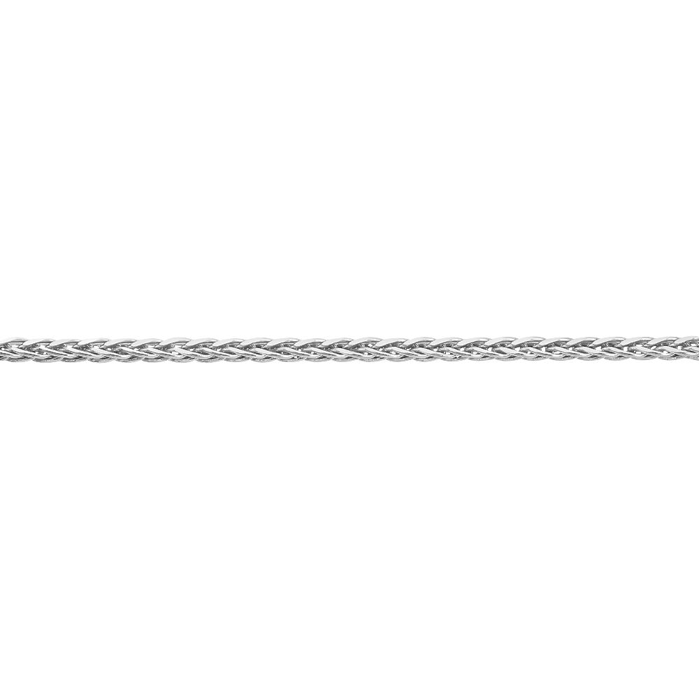 Bracelet Sherihane Maille Palmier Argent Blanc - Bracelets mailles Femme | Marc Orian