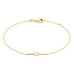 Bracelet Fergie Plaqu&eacute; Or Jaune Oxyde De Zirconium - Bracelets fantaisie Femme | Marc Orian