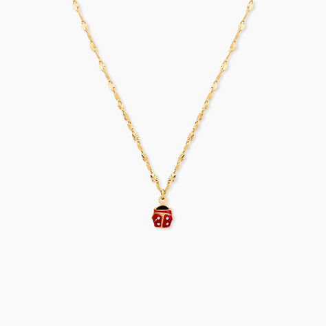 Collier Deena Argent Dor&eacute; A L'Or 750/1000 - Colliers ete Enfant | Marc Orian