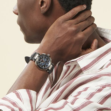 Montre Michel Herbelin Newport Noir Et Bleu - Montres sport Homme | Marc Orian
