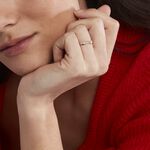 Bague Solitaire Asia Or Blanc Diamant - Parures de mariage Femme | Marc Orian