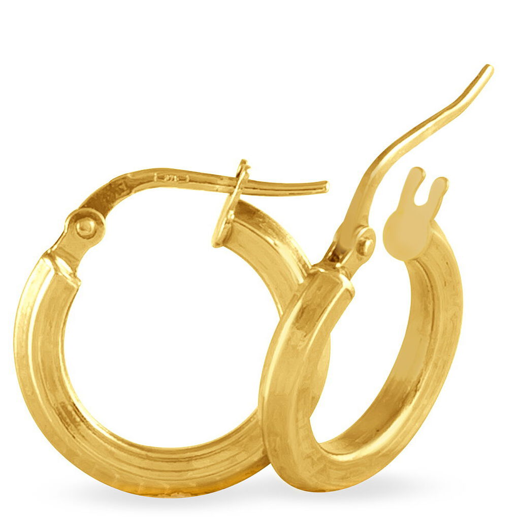 Créoles Ilana Or Jaune - Boucles d'oreilles Créoles Femme | Marc Orian
