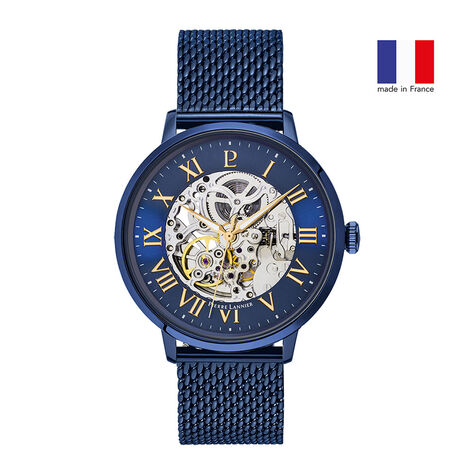Montre Pierre Lannier Collection Automatic Bleu - Montres automatique Homme | Marc Orian