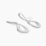 Boucles D'oreilles Pendantes Ketyae Argent Blanc - Pendantes Femme | Marc Orian