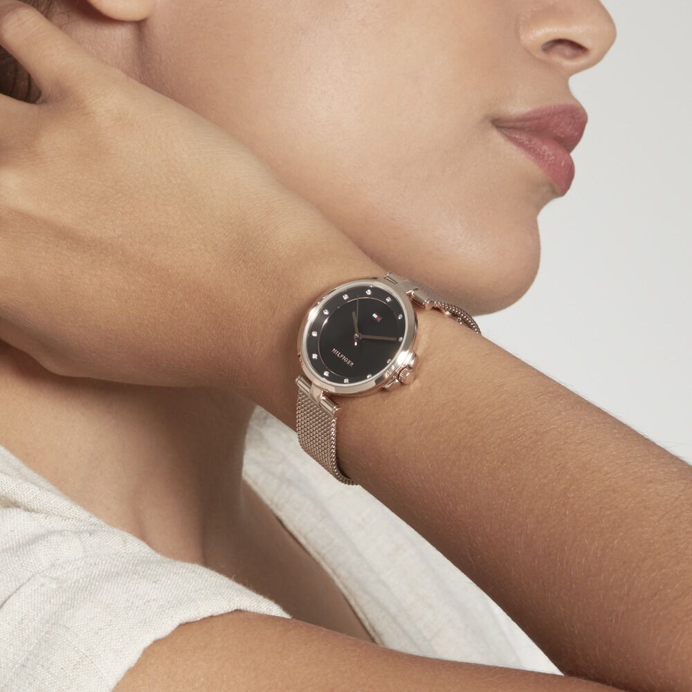 Montre Tommy Hilfiger Cami Noir - HIMFRQN2890 • Marc Orian | Bijouterie en  ligne