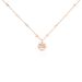 Collier Nueva Argent Rose Oxyde De Zirconium - Colliers avec pierres Femme | Marc Orian