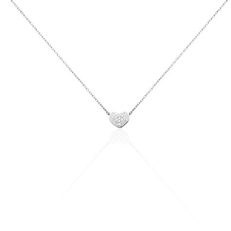 Collier Dimitra Or Blanc Diamant - Colliers Femme | Marc Orian