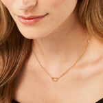 Collier Ria Acier Jaune - Colliers fantaisie Femme | Marc Orian