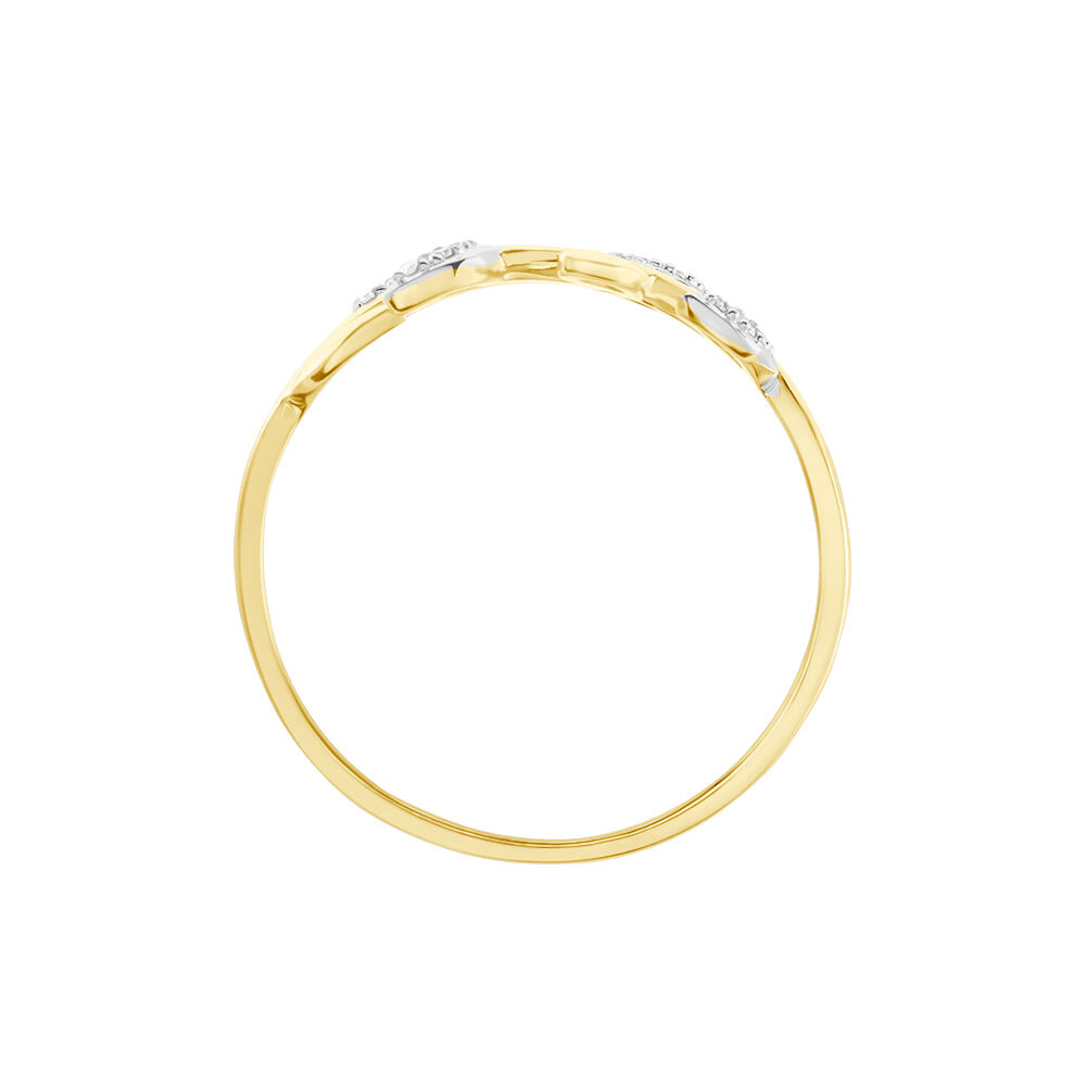 Bague Emelyne Or Jaune Diamant -  Femme | Marc Orian