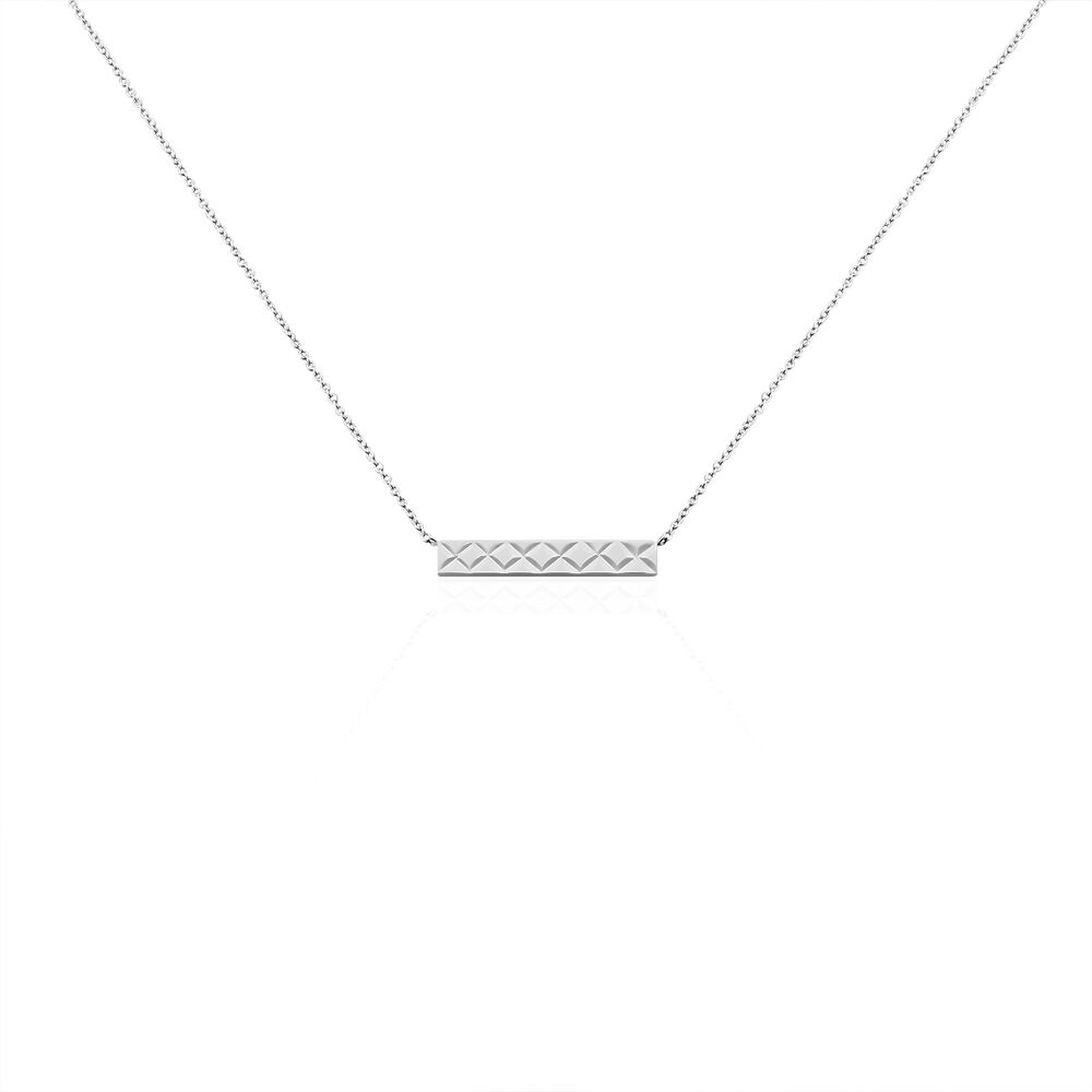 Collier Vinie Argent Blanc - Colliers fantaisie Femme | Marc Orian