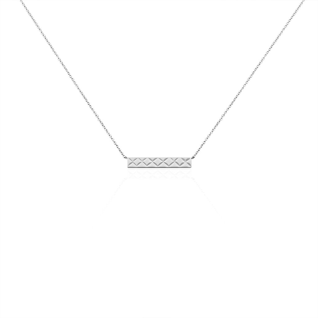 Collier Vinie Argent Blanc - Colliers fantaisie Femme | Marc Orian