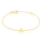 Bracelet Calina Ourson Or Jaune - Bracelets cha&icirc;nes Enfant | Marc Orian