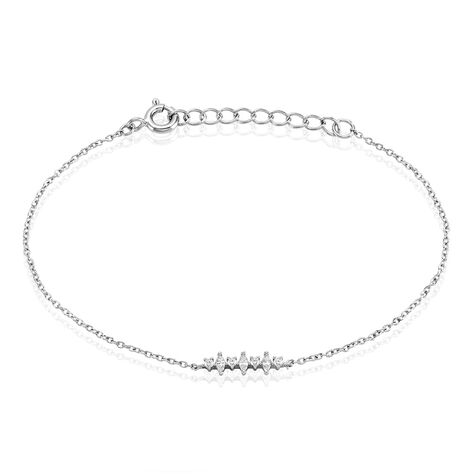 Bracelet Argent Eden Oxyde De Zirconiums - Bracelets chaînes Femme | Marc Orian