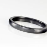 Bague Volta Ceramique Noir C&eacute;ramique - Bijoux fantaisie Femme | Marc Orian