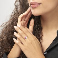 Bague Simma Or Jaune Diamant Et Rubis - Bagues Femme | Marc Orian