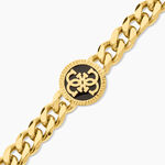 Bracelet Guess 4G Icon Acier Jaune - Bracelets cha&icirc;nes Homme | Marc Orian