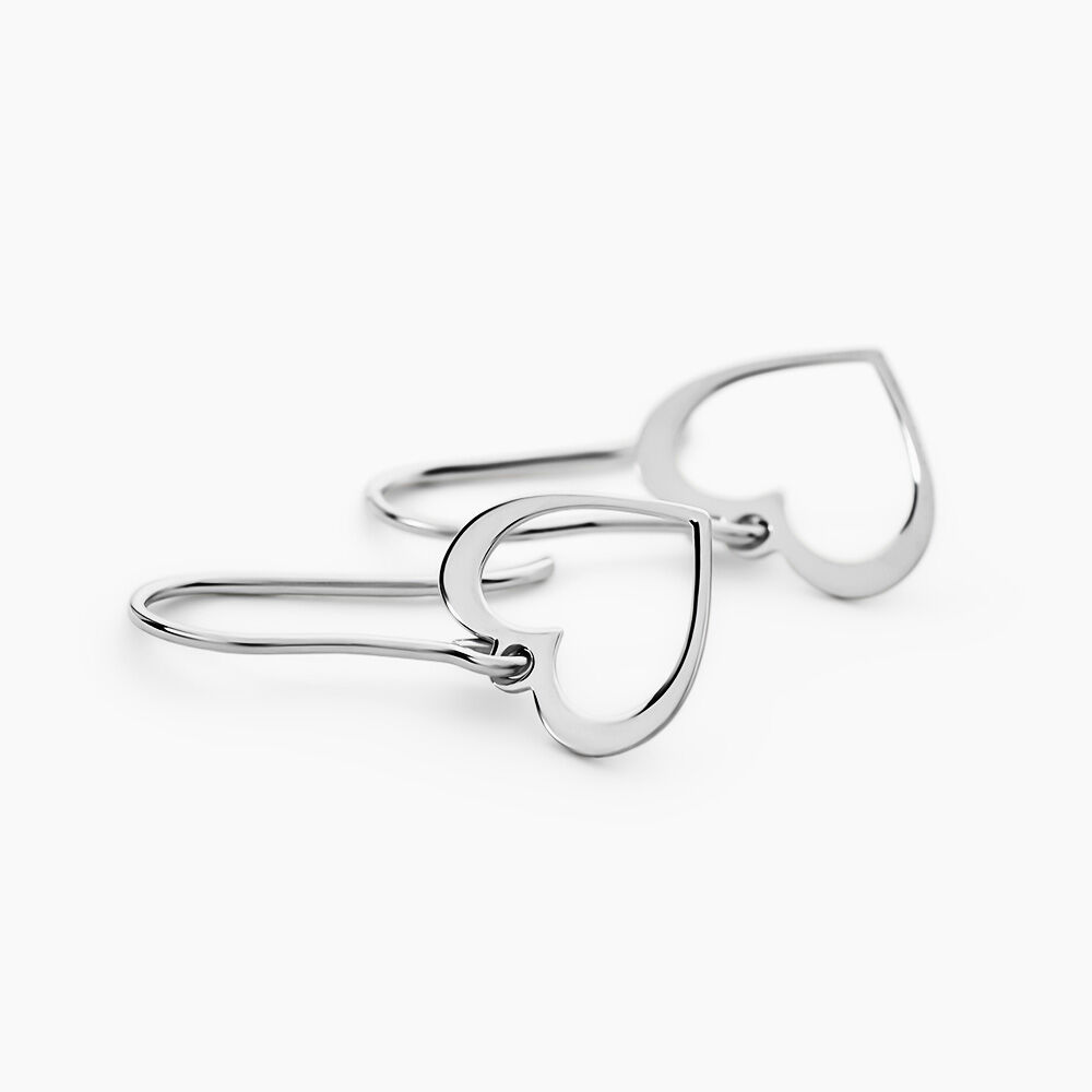 Boucles D'oreilles Pendantes Cosima Argent Blanc - Pendantes Femme | Marc Orian