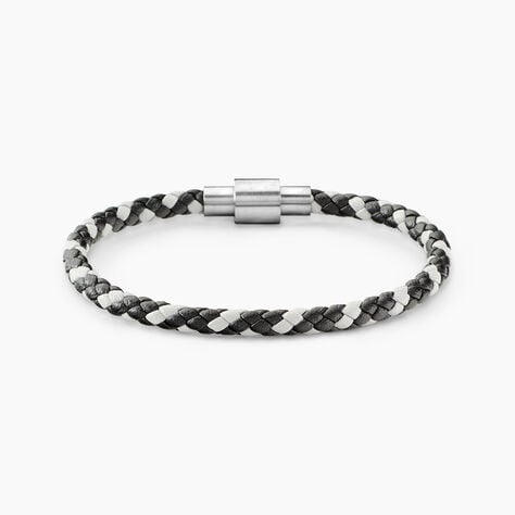 Bracelet Jourdan Cuir De Vache Bicolore - Bracelets cuir Homme | Marc Orian