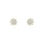 Boucles D'oreilles Or Jaune Darice Oxydes - Pendantes Femme | Marc Orian