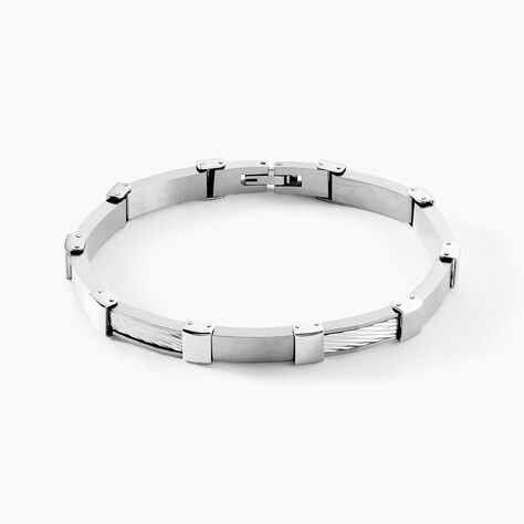 Bracelet Jack Acier Blanc - Bracelets chaînes Homme | Marc Orian