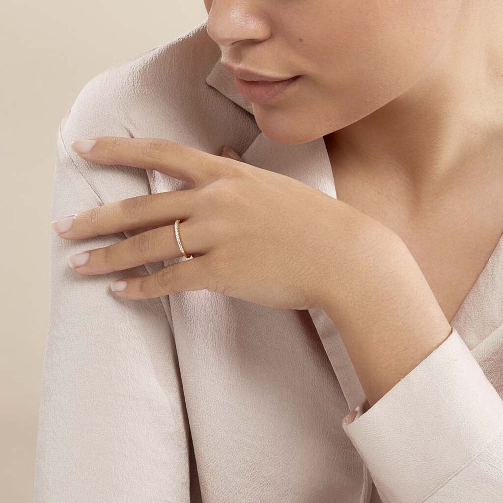 Alliance Pristina Or Jaune Diamant - Alliances Femme | Marc Orian