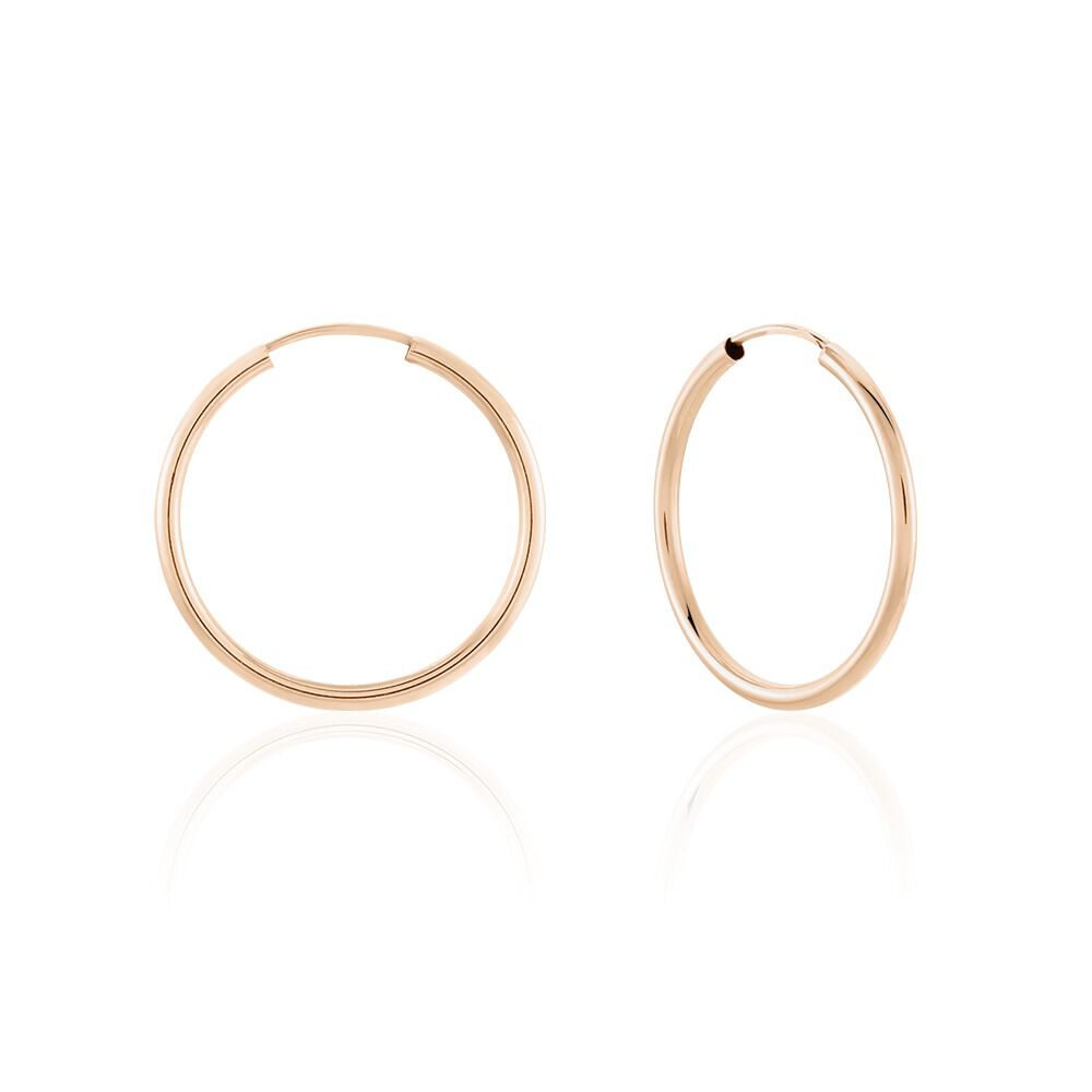 Créoles Or Rose - Créoles Femme | Marc Orian