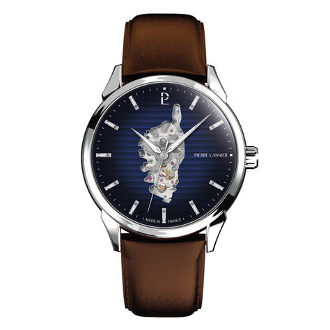 Montre Pierre Lannier Monarck Bleu - Montres automatiques Homme | Marc Orian