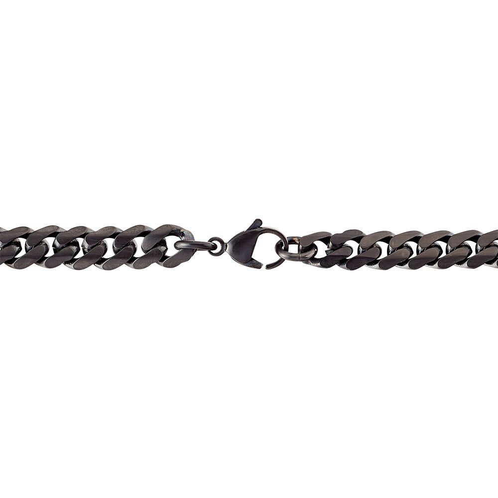 Collier Hipolite Acier Noir - Colliers Homme | Marc Orian