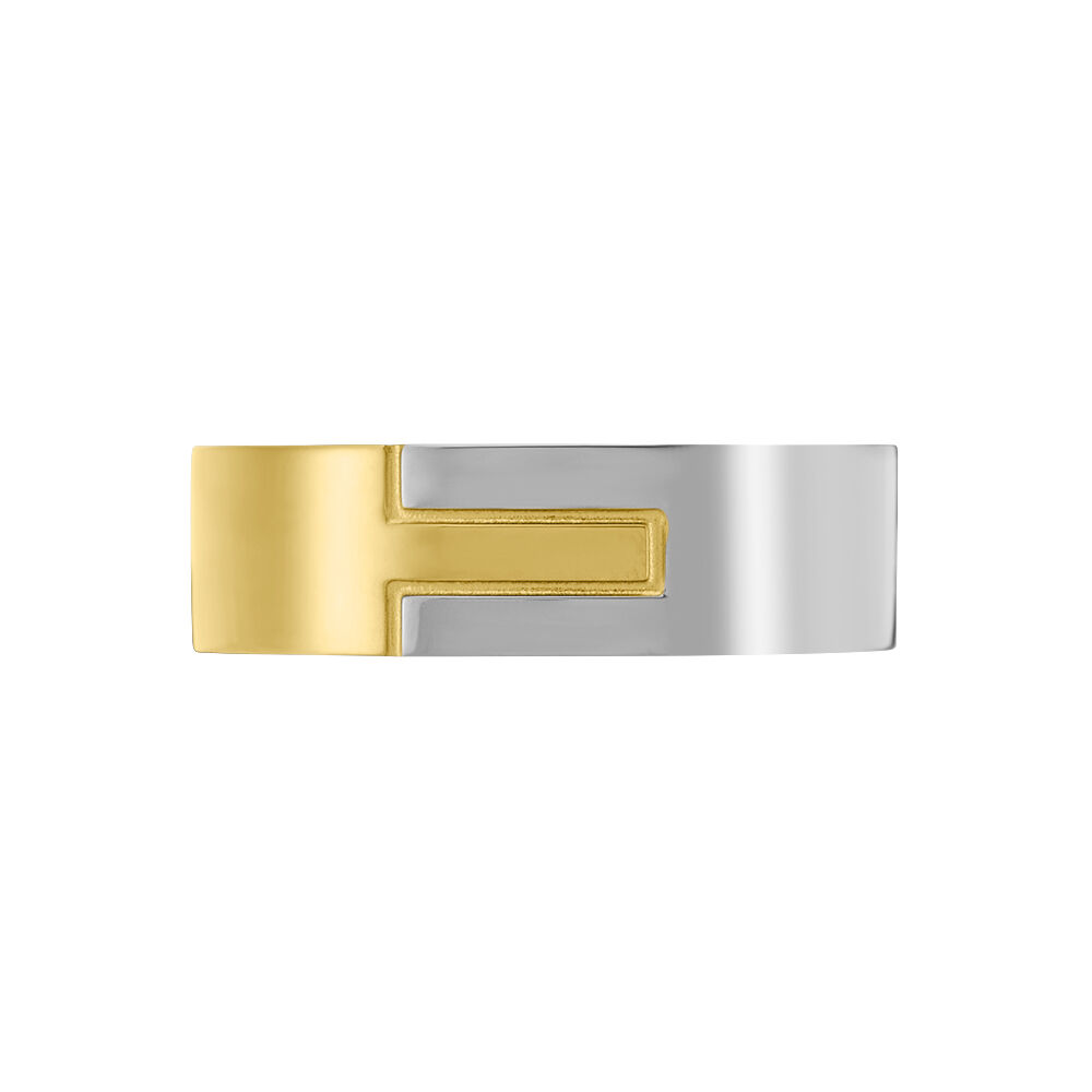 Bague Phebus Him Acier Bicolore - Bijoux fantaisie Homme | Marc Orian