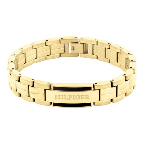 Bracelet Tommy Hilfiger Parker Acier Jaune - Bracelets chaînes Homme | Marc Orian