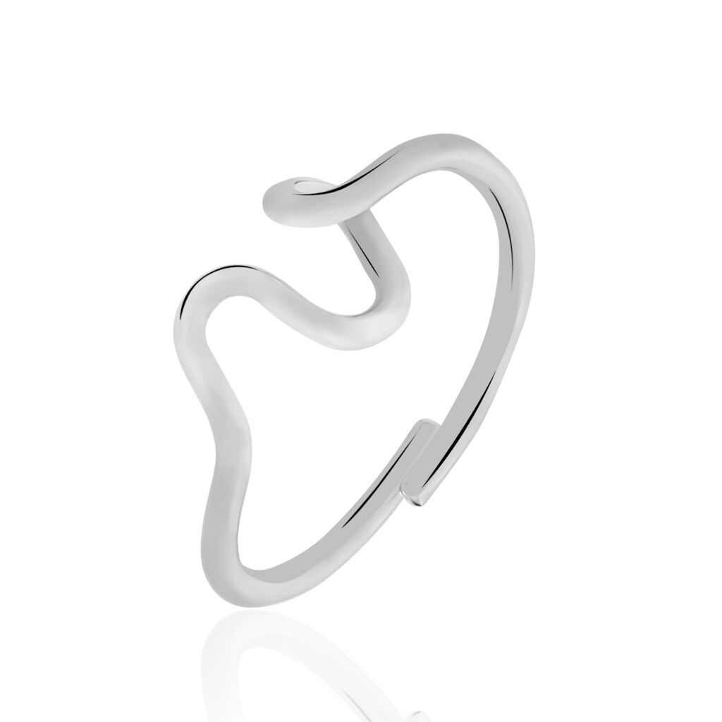 Bague Mahee Argent Blanc - Bijoux fantaisie Femme | Marc Orian