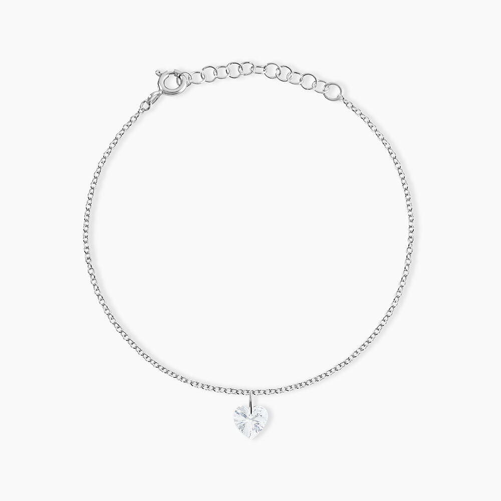 Bracelet Argent Sopher Oxyde De Zirconium - Bracelets chaînes Femme | Marc Orian