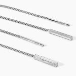 Boucles D'oreilles Pendantes Mila Argent Blanc - Pendantes Femme | Marc Orian