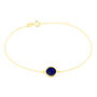 Bracelet Florica Or Jaune Lapis Lazuli