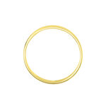 Alliance Igor Demi Jonc Or Jaune - Alliances personnalis&eacute;es Famille | Marc Orian