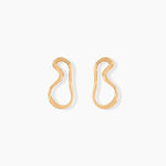 Boucles D'oreilles Puces Seyda Plaqu&eacute; Or Jaune - Puces Femme | Marc Orian