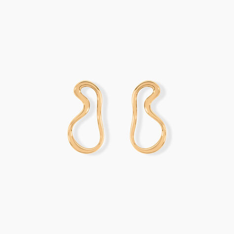 Boucles D'oreilles Puces Seyda Plaqu&eacute; Or Jaune - Puces Femme | Marc Orian