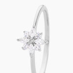 Bague Eclat Argent Blanc Oxyde De Zirconium - Bijoux fantaisie Femme | Marc Orian