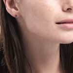 Boucles D'oreilles Puces Elea Or Jaune Topaze Bleu London - Puces Femme | Marc Orian