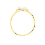 Bague Solitaire Cillie Or Jaune Oxyde De Zirconium - Solitaires Femme | Marc Orian